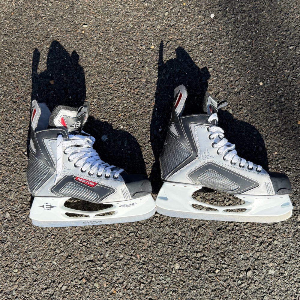 Easton Black and Red Hockey Skates